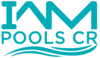 Logo de IAM Pools CR, empresa de mantenimiento y limpieza de piscinas en Costa Rica