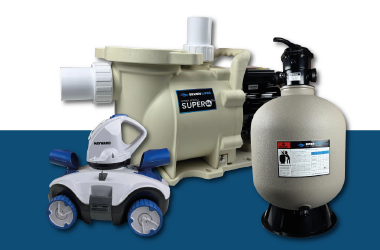 Venta de equipos para piscina